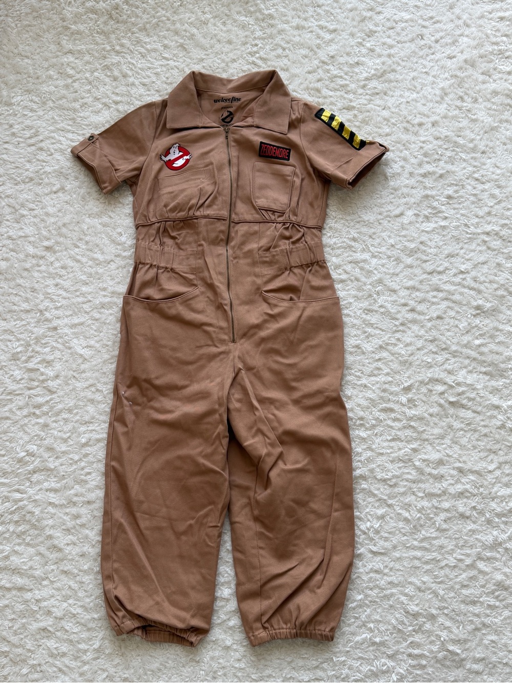 Ghost Busters Child Costume. Zeddemore. Age 4-6
New